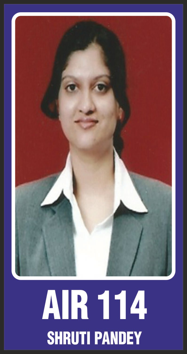 AIR 114 Shruthi Pandey - Ramana Sri IAS Mathematics Optional student