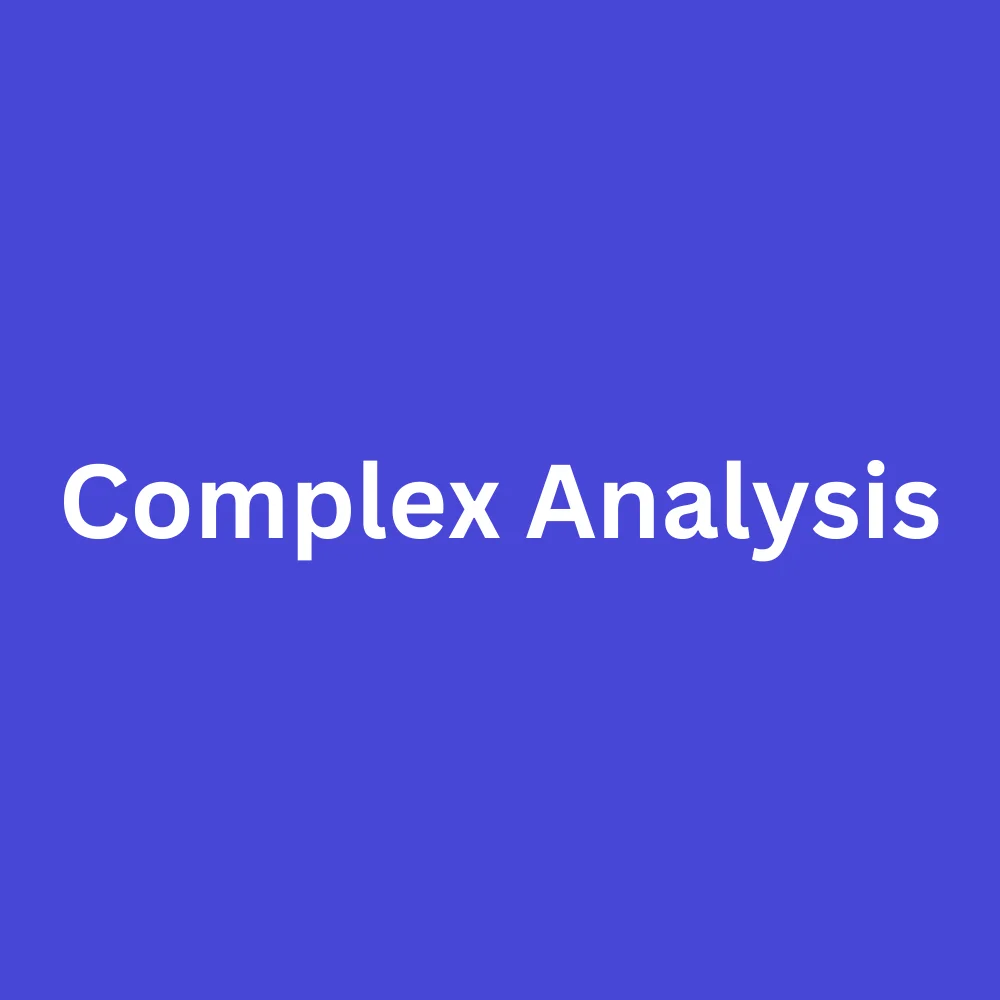 IFoS Maths Optional PYQs Complex Analysis