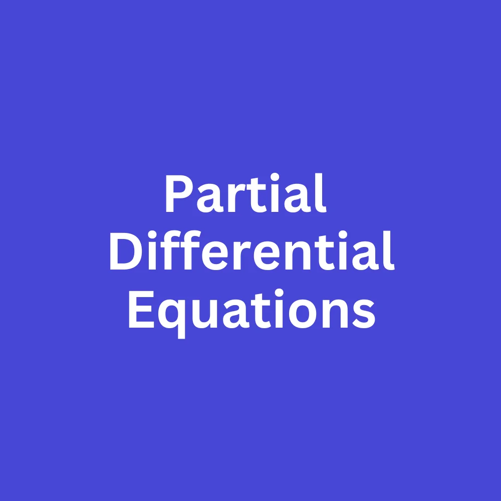 IFoS Maths Optional PYQs Partial Differential Equations