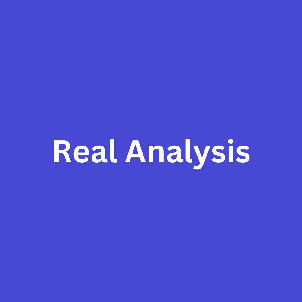 IFoS Maths Optional PYQs Real Analysis