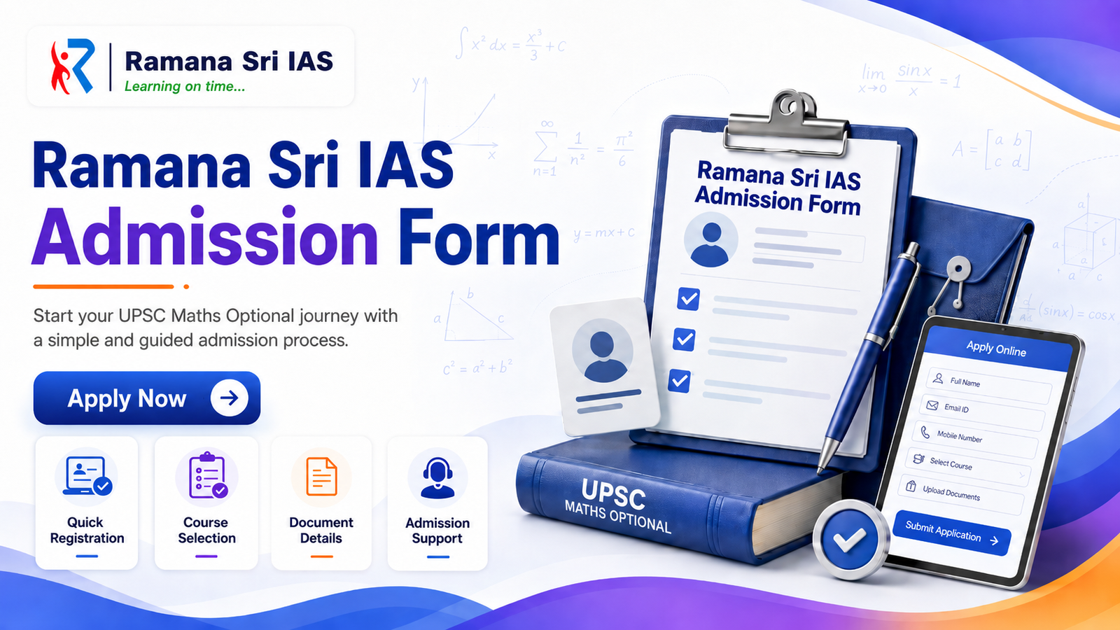 Admission Form - Ramana Sri IAS