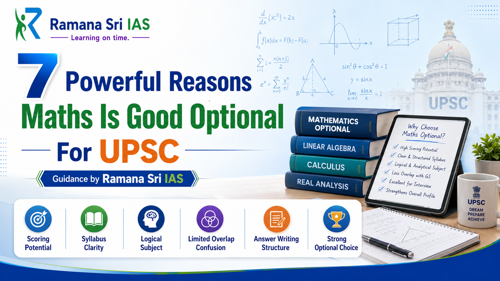 Is Maths good optional for UPSC preparation guidance by Ramana Sri IAS